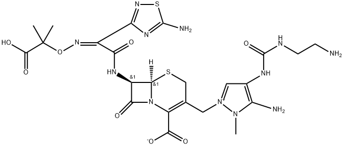 Ceftolozane Sulfate Structure