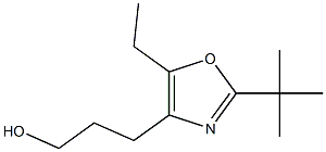 4-Oxazolepropanol,2-(1,1-dimethylethyl)-5-ethyl-(9CI) 结构式