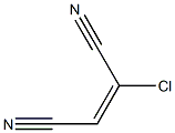 (E)-2-Chloro-2-butanedinitrile Struktur
