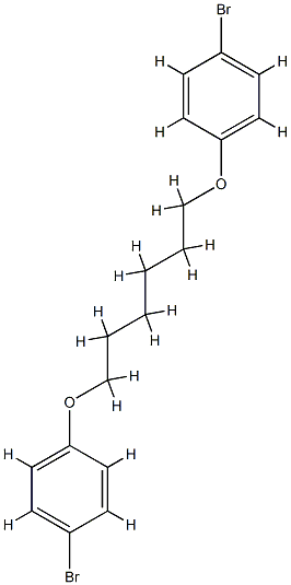 1-브로모-4-[6-(4-브로모페녹시)헥옥시]벤젠