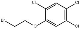1-(2-bromoethoxy)-2,4,5-trichlorobenzene Struktur