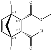 Bicyclo[2.2.1]hept-5-ene-2-carboxylic acid, 3-(chlorocarbonyl)-, methyl ester, (1R,2S,3R,4S)-rel- (9CI)|
