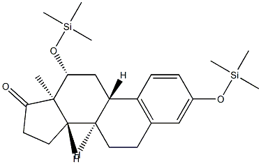 3,12β-Bis(trimethylsiloxy)-1,3,5(10)-estratrien-17-one,69688-39-7,结构式