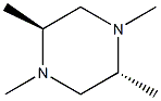 Piperazine, 1,2,4,5-tetramethyl-, (2R,5S)-rel- (9CI) 化学構造式