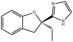 1H-Imidazole,2-[(2R)-2-ethyl-2,3-dihydro-2-benzofuranyl]-(9CI),698970-35-3,结构式