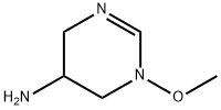 5-Pyrimidinamine,1,4,5,6-tetrahydro-1-methoxy-(9CI) 结构式