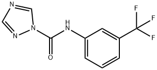 1H-1,2,4-Triazole-1-carboxamide,N-[3-(trifluoromethyl)phenyl]-(9CI) Structure
