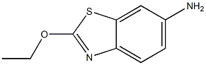 6-Benzothiazolamine,2-ethoxy-(9CI) 结构式
