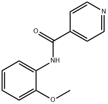 N-(2-methoxyphenyl)isonicotinamide Structure