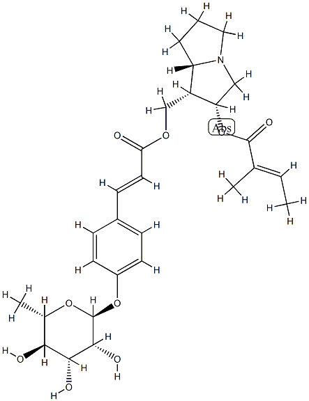 Petasinoside 化学構造式