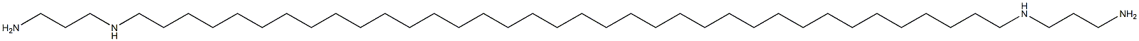 Amines, N,N-bis(3-aminopropyl)-C36-alkylenedi- Structure