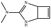 2,4-Diazabicyclo[3.2.0]hepta-2,6-dien-3-amine,N,N-dimethyl-(9CI) Structure