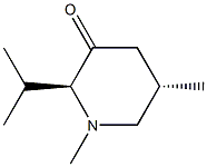 3-Piperidinone,1,5-dimethyl-2-(1-methylethyl)-,(2R,5R)-rel-(9CI) 化学構造式