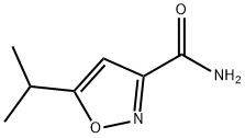 3-Isoxazolecarboxamide,5-(1-methylethyl)-(9CI) Structure