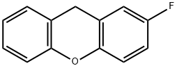 9H-Xanthene,2-fluoro-(9CI) 化学構造式