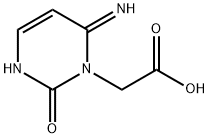 1(2H)-Pyrimidineaceticacid,3,6-dihydro-6-imino-2-oxo-(9CI) 结构式