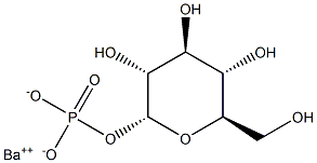 glucose 1-(barium phosphate) Structure