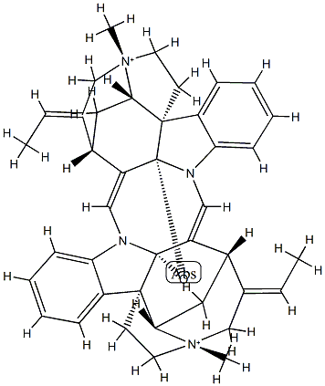 18,18'-dideoxy-2,2'-epoxytoxiferine I|C-CURARINE