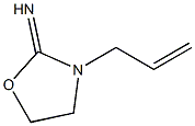 2-Oxazolidinimine,3-(2-propenyl)-(9CI) 化学構造式
