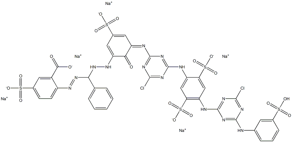 C.I.活性蓝160, 71872-76-9, 结构式