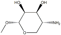 alpha-D-Lyxopyranoside,methyl4-amino-4-deoxy-(9CI) Structure