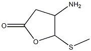 2(3H)-Furanone,4-aminodihydro-5-(methylthio)-(9CI)|