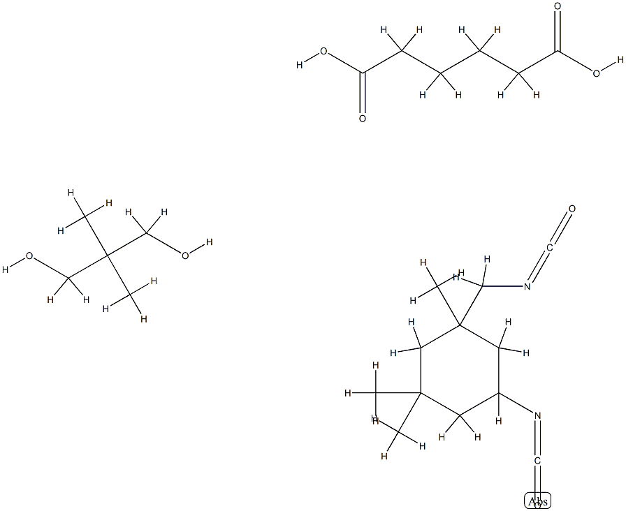 72259-73-5 Hexanedioic acid, polymer with 2,2-dimethyl-1,3-propanediol and 5-isocyanato-1-(isocyanatomethyl)-1,3,3-trimethylcyclohexane