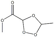 Methacrylic acid, methyl ester, ozonide (5CI) 结构式