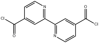 [2,2'-bipyridine]-4,4'-dicarbonyl dichloride Structure