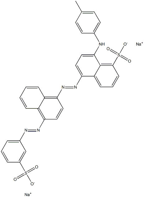 Amacid cyanine gr Structure