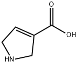 1H-Pyrrole-3-carboxylicacid,2,5-dihydro-(9CI) Struktur