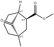 Bicyclo[3.2.1]octane-6-carboxylic acid, 1-methyl-8-oxo-, methyl ester, (1R,5S,6S)-rel- (9CI) Struktur