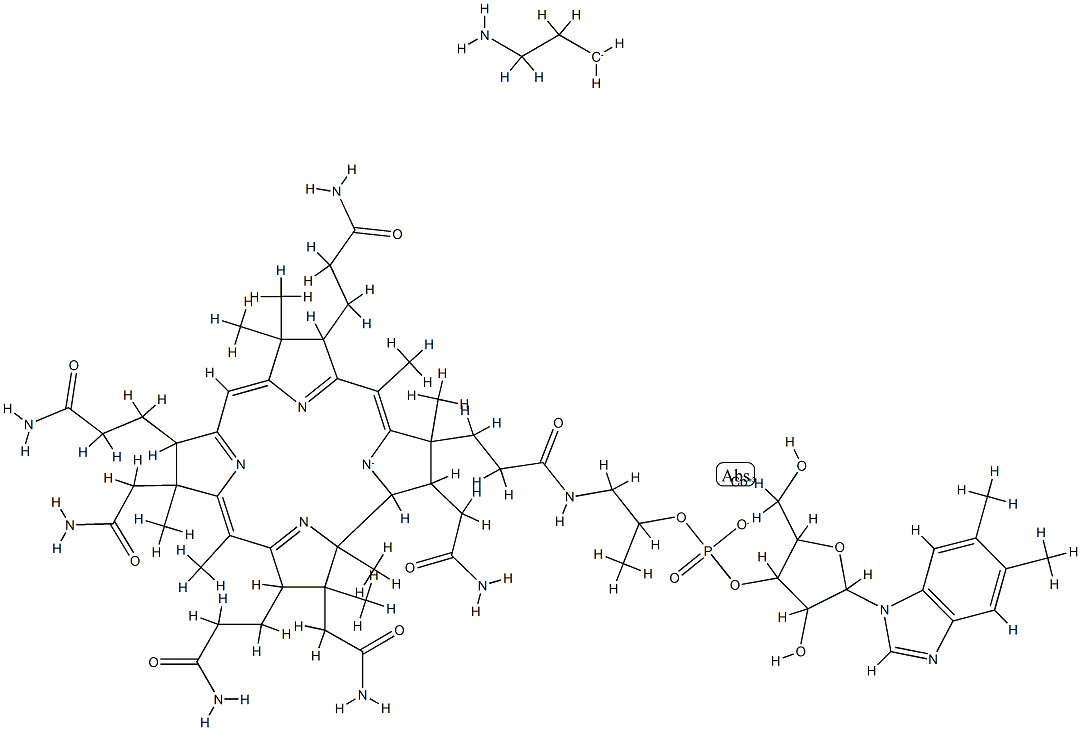 aminopropylcobalamin 结构式