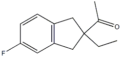 727359-81-1 Ethanone,1-(2-ethyl-5-fluoro-2,3-dihydro-1H-inden-2-yl)-(9CI)