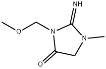 4-Imidazolidinone,2-imino-3-(methoxymethyl)-1-methyl-(9CI),727647-67-8,结构式