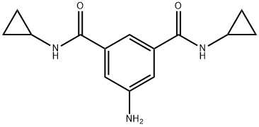 1,3-Benzenedicarboxamide,5-amino-N,N-dicyclopropyl-(9CI) 结构式