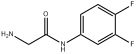 N~1~-(3,4-difluorophenyl)glycinamide(SALTDATA: HCl) Struktur