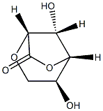 L-Mannonic acid, 2,6-anhydro-, gamma-lactone (9CI) Struktur