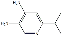 3,4-Pyridinediamine,6-(1-methylethyl)-(9CI) 化学構造式