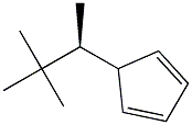 1,3-Cyclopentadiene,5-[(1S)-1,2,2-trimethylpropyl]-(9CI) Structure