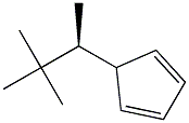 1,3-Cyclopentadiene,5-[(1S)-1,2,2-trimethylpropyl]-(9CI) 结构式