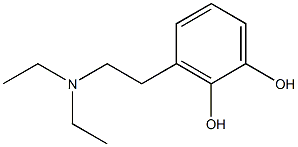 1,2-Benzenediol,3-[2-(diethylamino)ethyl]-(9CI) 化学構造式