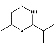 2H-1,3,4-Thiadiazine,tetrahydro-6-methyl-2-(1-methylethyl)-(9CI) 化学構造式