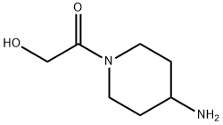 4-Piperidinamine,1-(hydroxyacetyl)-(9CI) 化学構造式