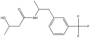 3-Hydroxy-N-(α-methyl-m-trifluoromethylphenethyl)butyramide|