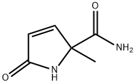1H-Pyrrole-2-carboxamide,2,5-dihydro-2-methyl-5-oxo-(9CI) 结构式