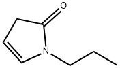 2H-Pyrrol-2-one,1,3-dihydro-1-propyl-(9CI) 化学構造式