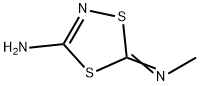 1,4,2-Dithiazol-3-amine,5-(methylimino)-(9CI) 结构式