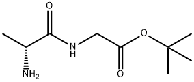 Boc-D-Ala-gly-OH 化学構造式