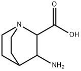 1-Azabicyclo[2.2.2]octane-2-carboxylicacid,3-amino-(9CI) 结构式